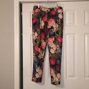 J. Crew Floral Pant